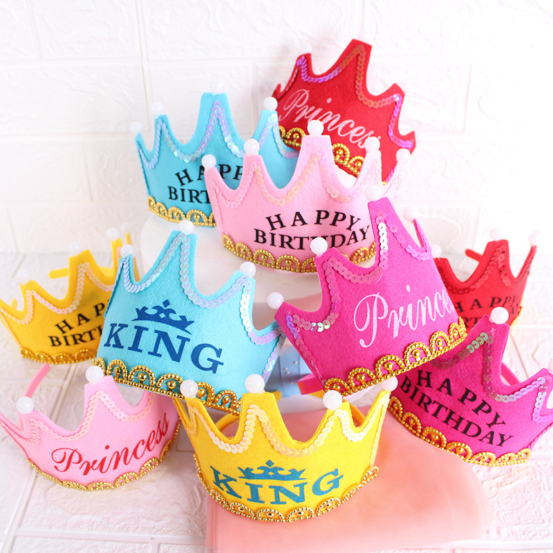 Birthday Glowing Crown Hat 3