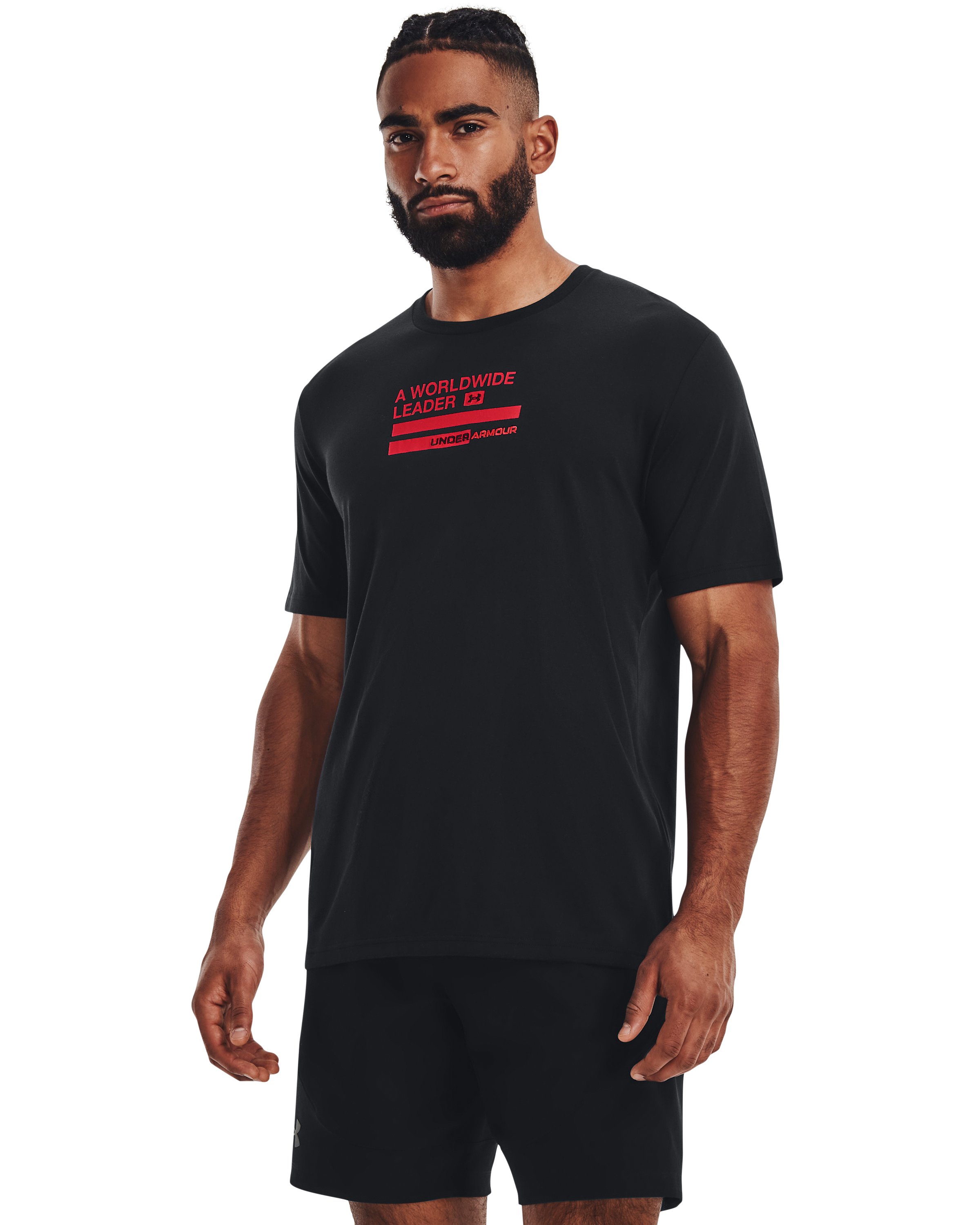 Men's UA Embroidered Worldwide Short Sleeve 2