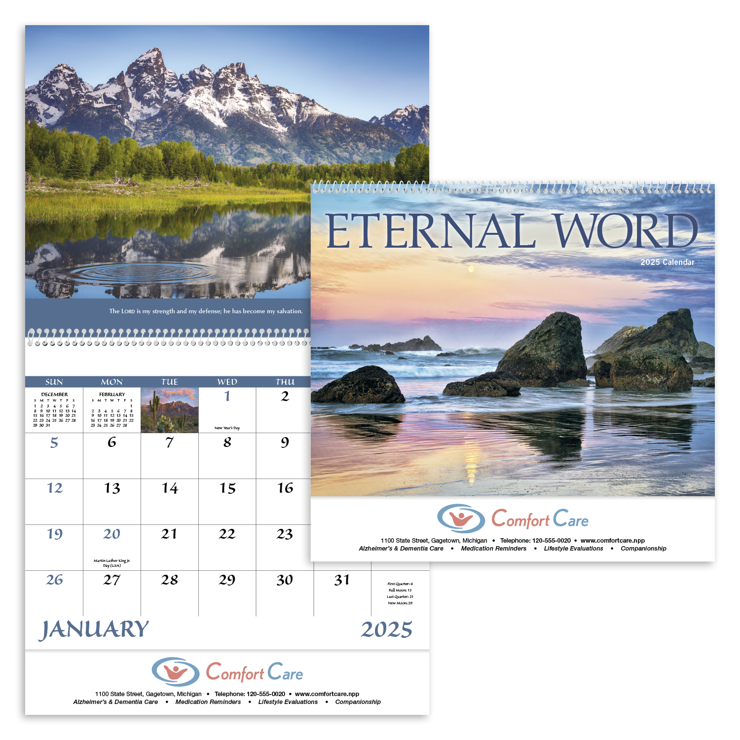 Good Value™ Eternal Word w Pre-Planning Sheet - Spiral Calendar 6