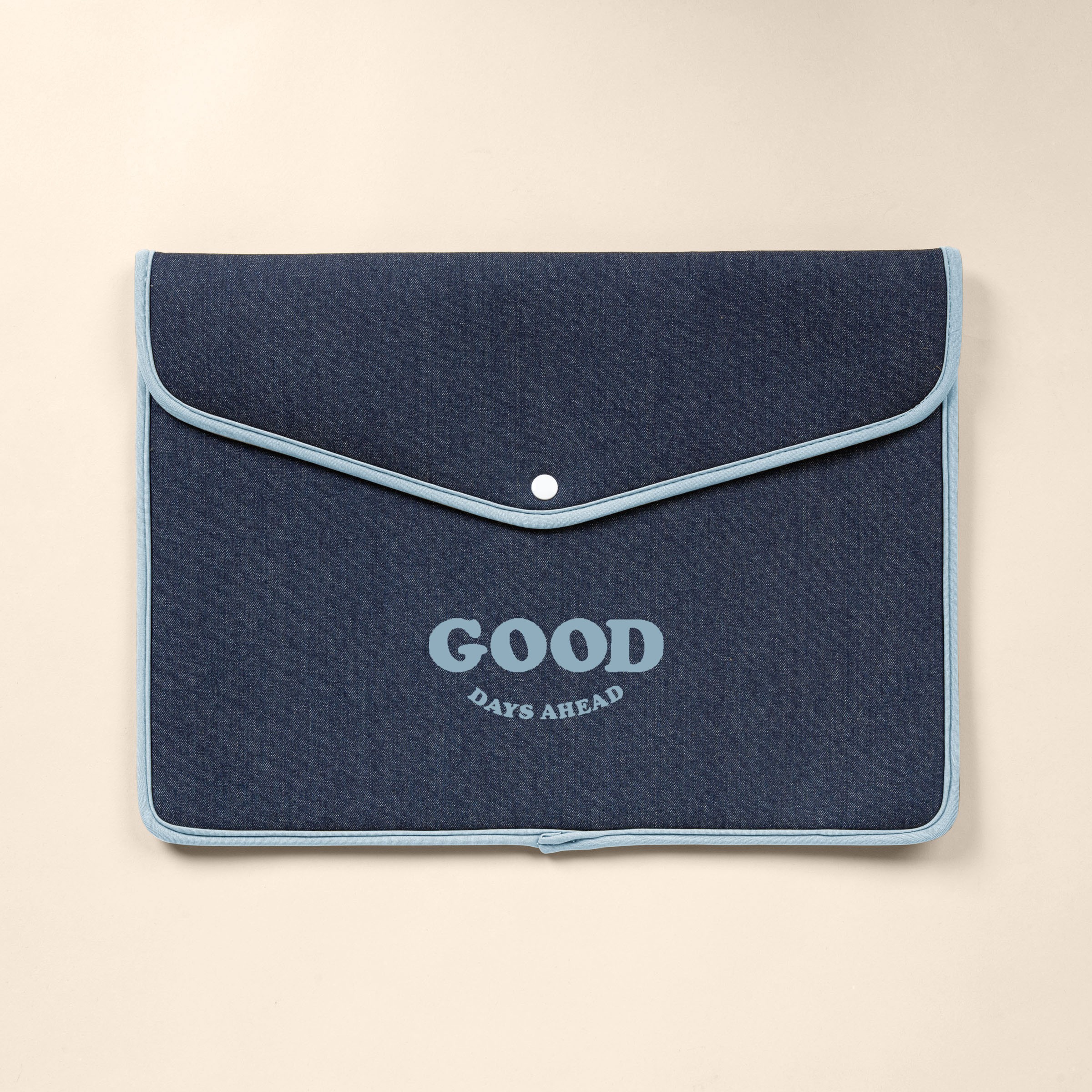 SNAPFOLIO FOR MACBOOK AIR/PRO - DENIM NEOPRENE 15"