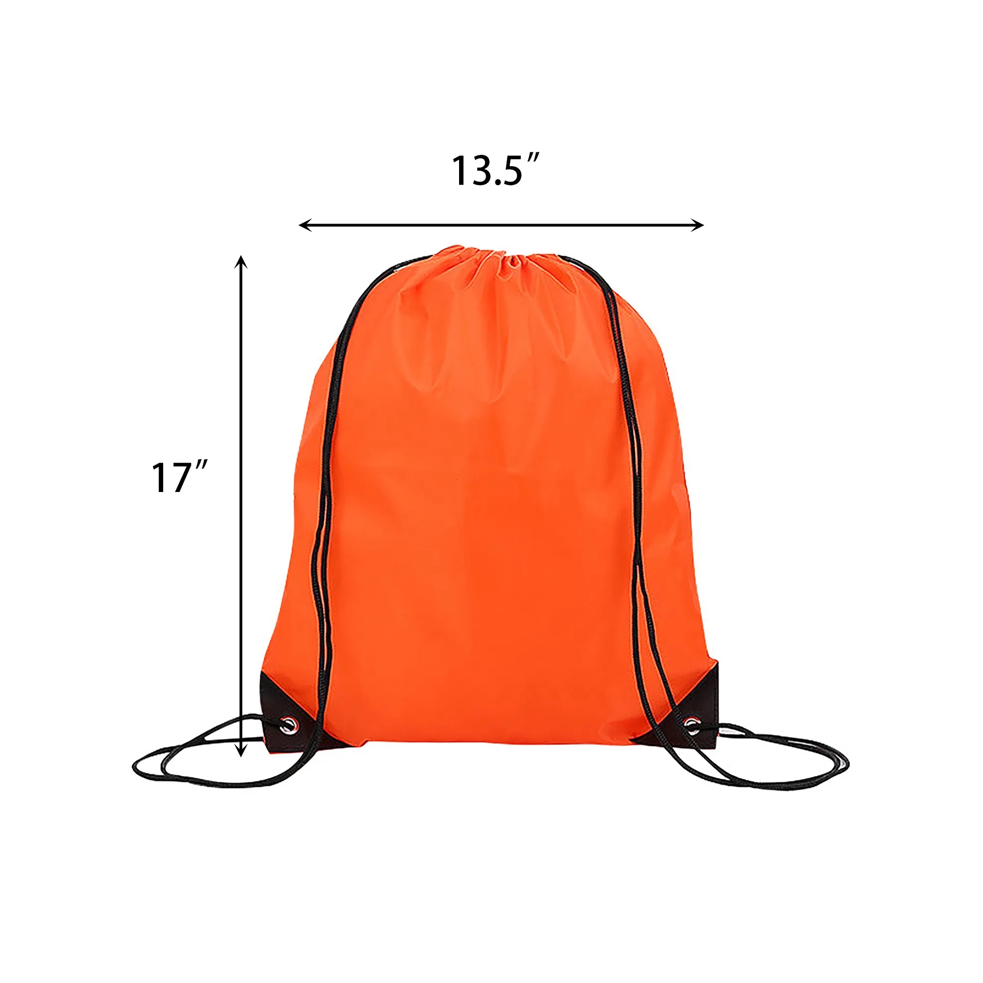 MOQ 20pcs Polyester Drawstring Backpack Bag 3