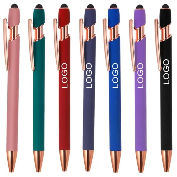 Ellipse Softy Rose Gold Stylus Pen 3