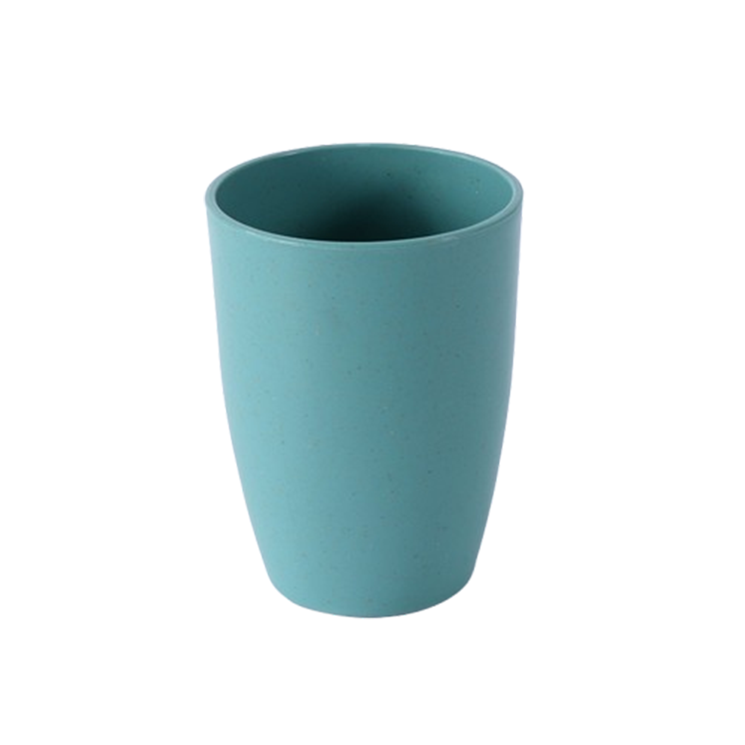 12oz Reusable Wheat Straw Mouthwash Cup 2