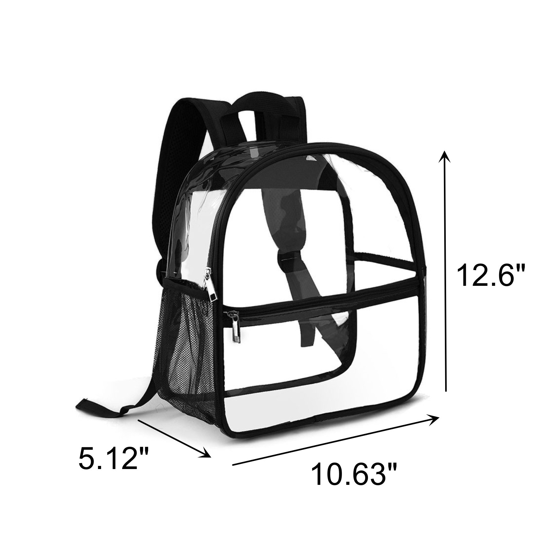 Waterproof Transparent PVC Backpack 2