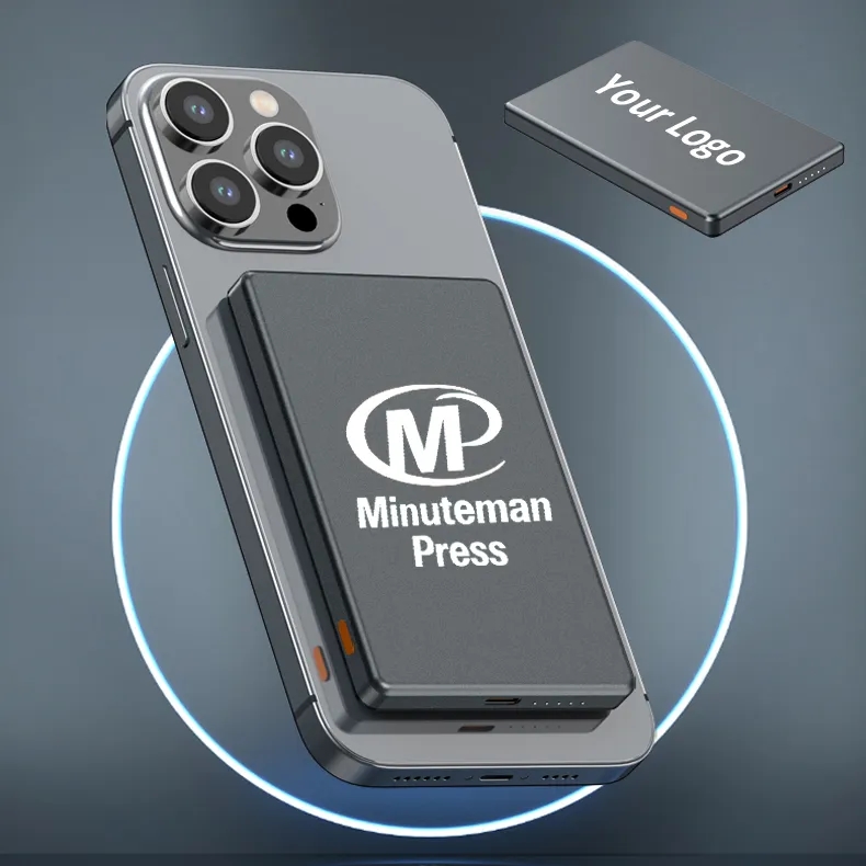 Ultra-Slim 5000mAh Wireless Magnetic Power Bank 2