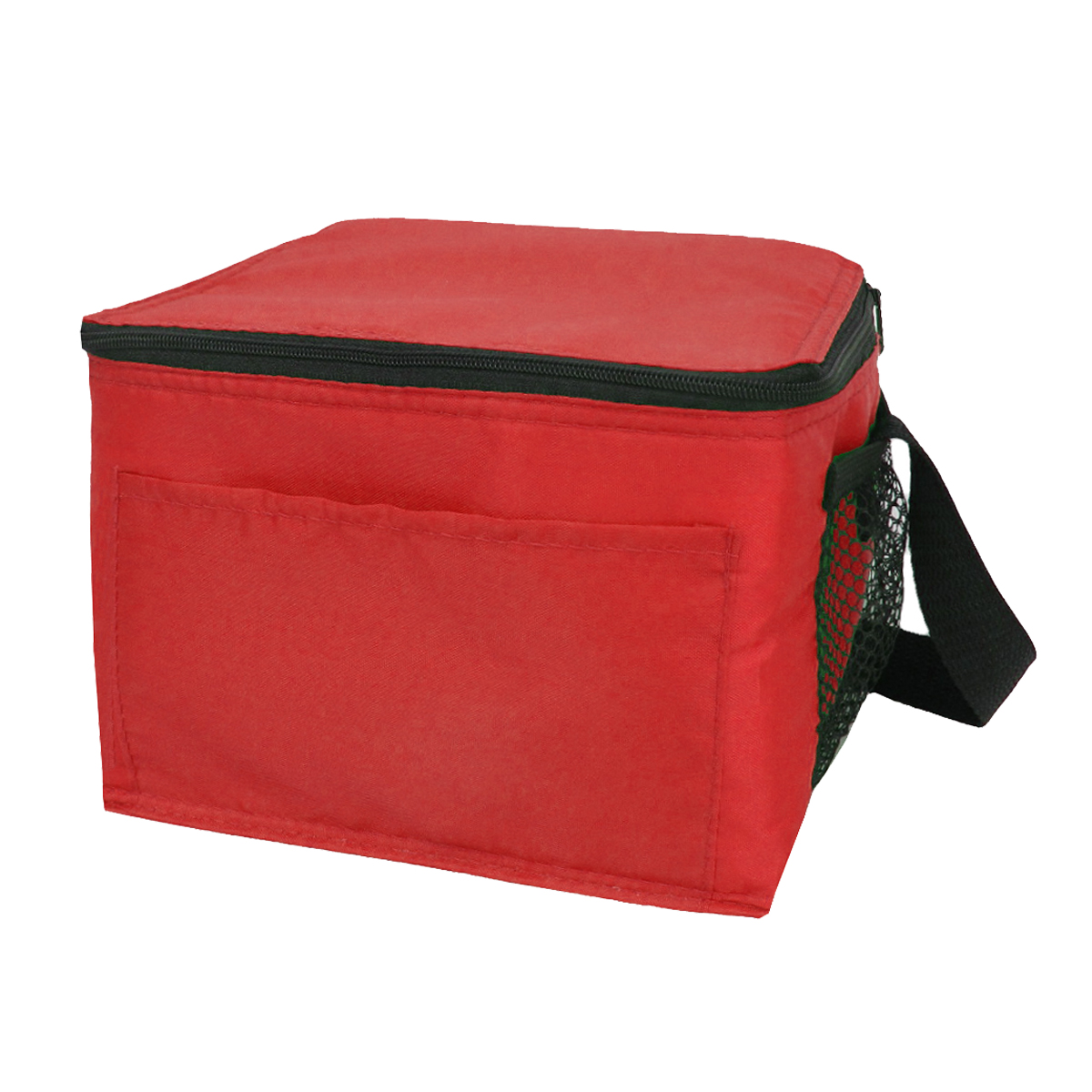6-Can Cooler with both side mesh pockets 6