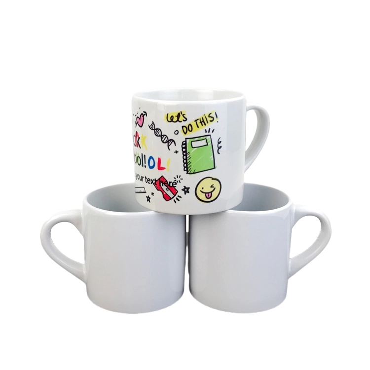 Full Color Sublimated 6 Oz. Ceramic Coffee Cup 4