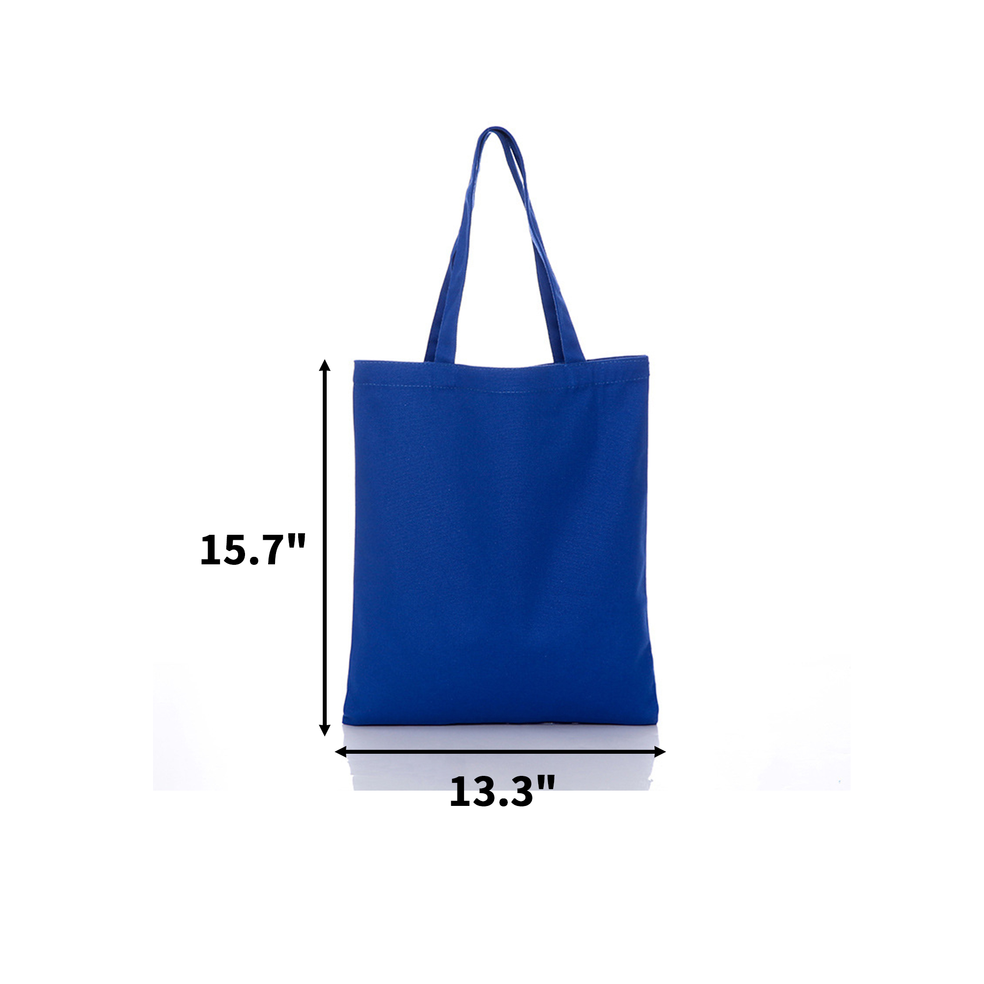 12 Ounce Cotton Canvas Tote With Reinforced Web Handle 11