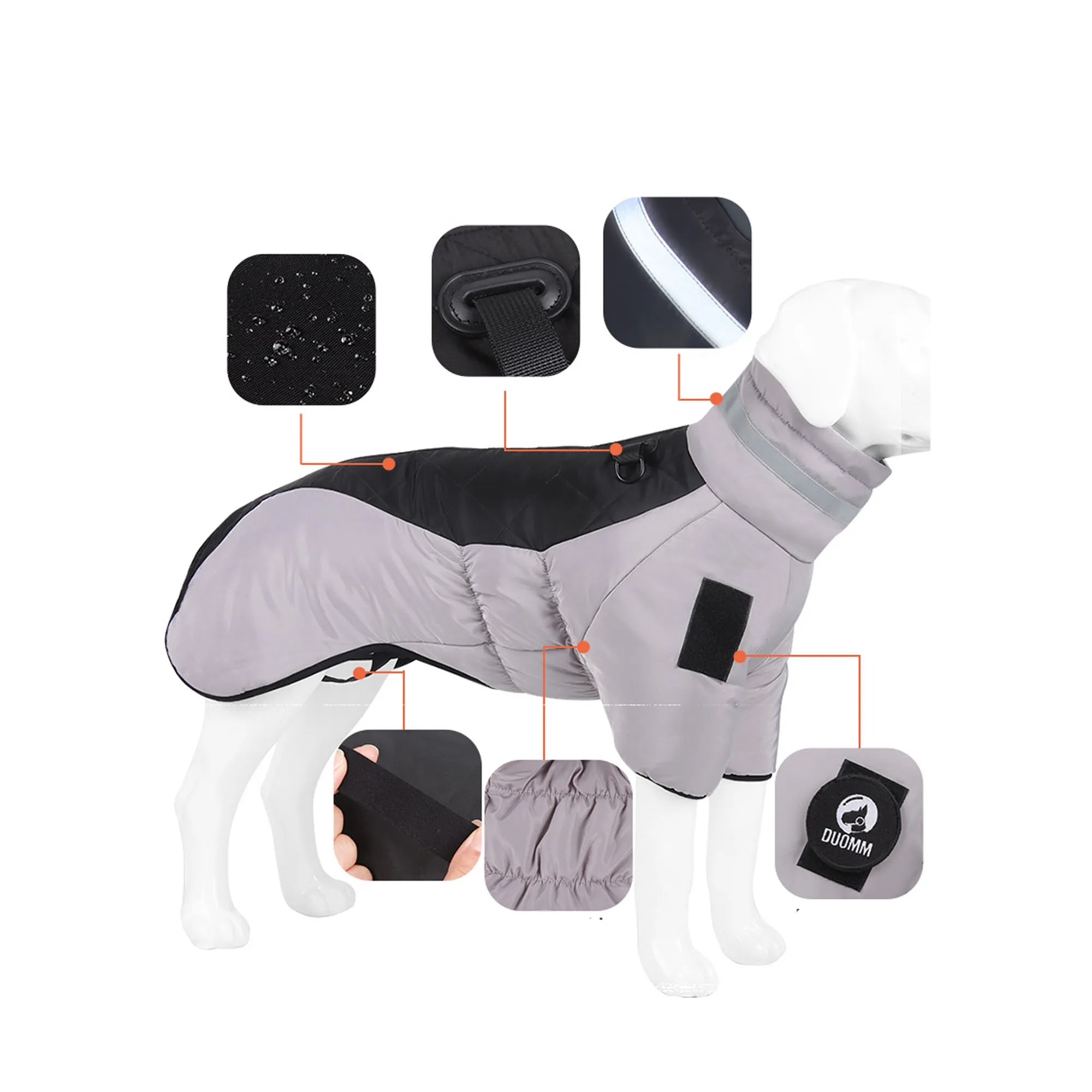 Premium Warm Thickened Pet Winter Coat 3