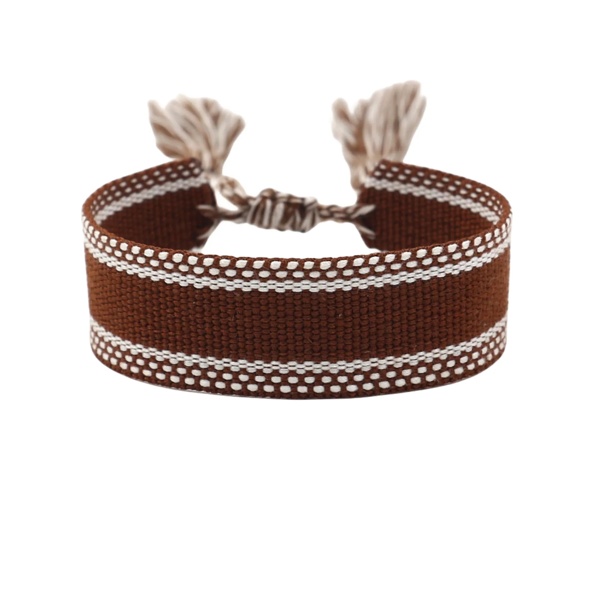 Woven Embroidery Tassel Bracelet 4