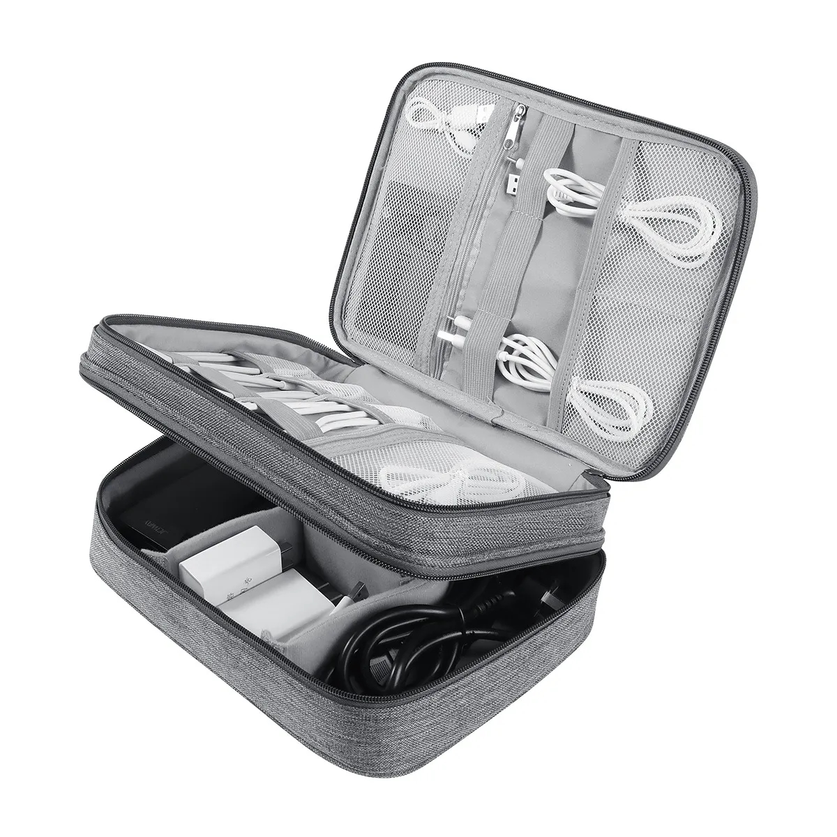 Water Resistant Electronics Organizer Travel Case 7
