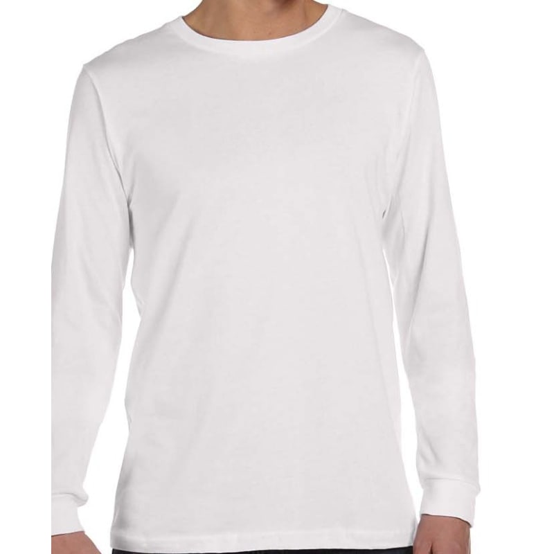 Bella Mens Jersey Long-Sleeve T-Shirt 10
