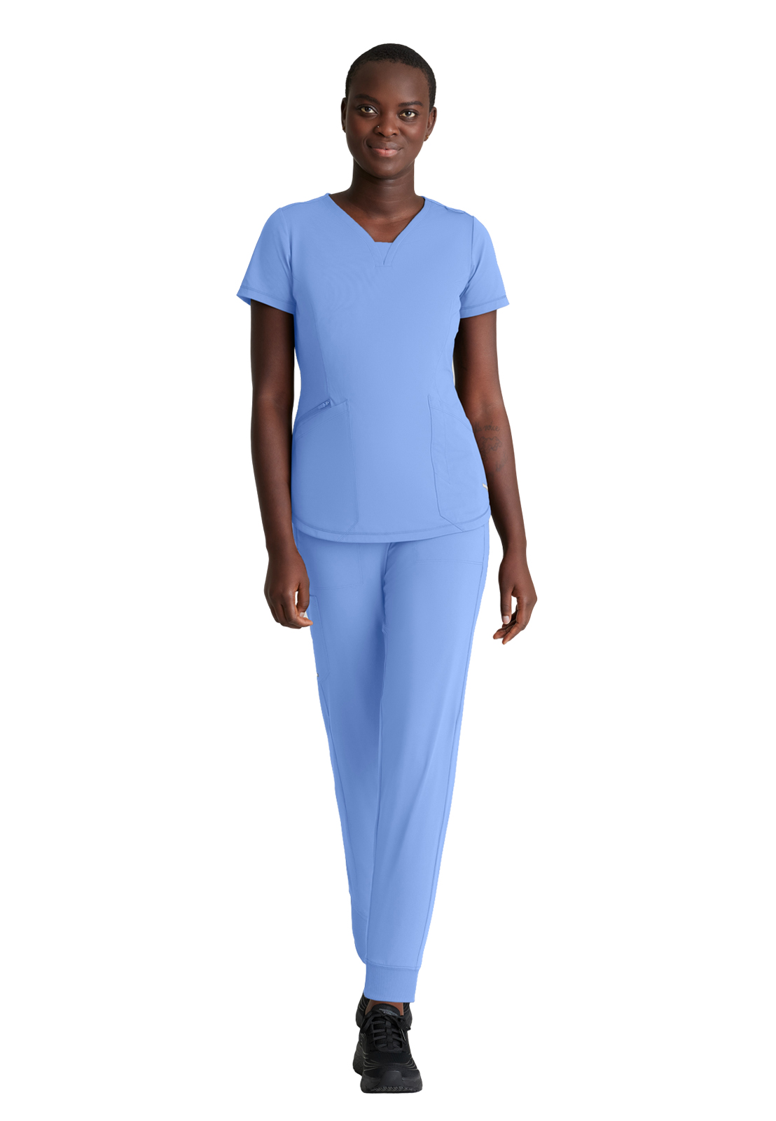 Skechers Slip-Ins - Women's Three-Pocket V-Neck Serene Scrub Top 36