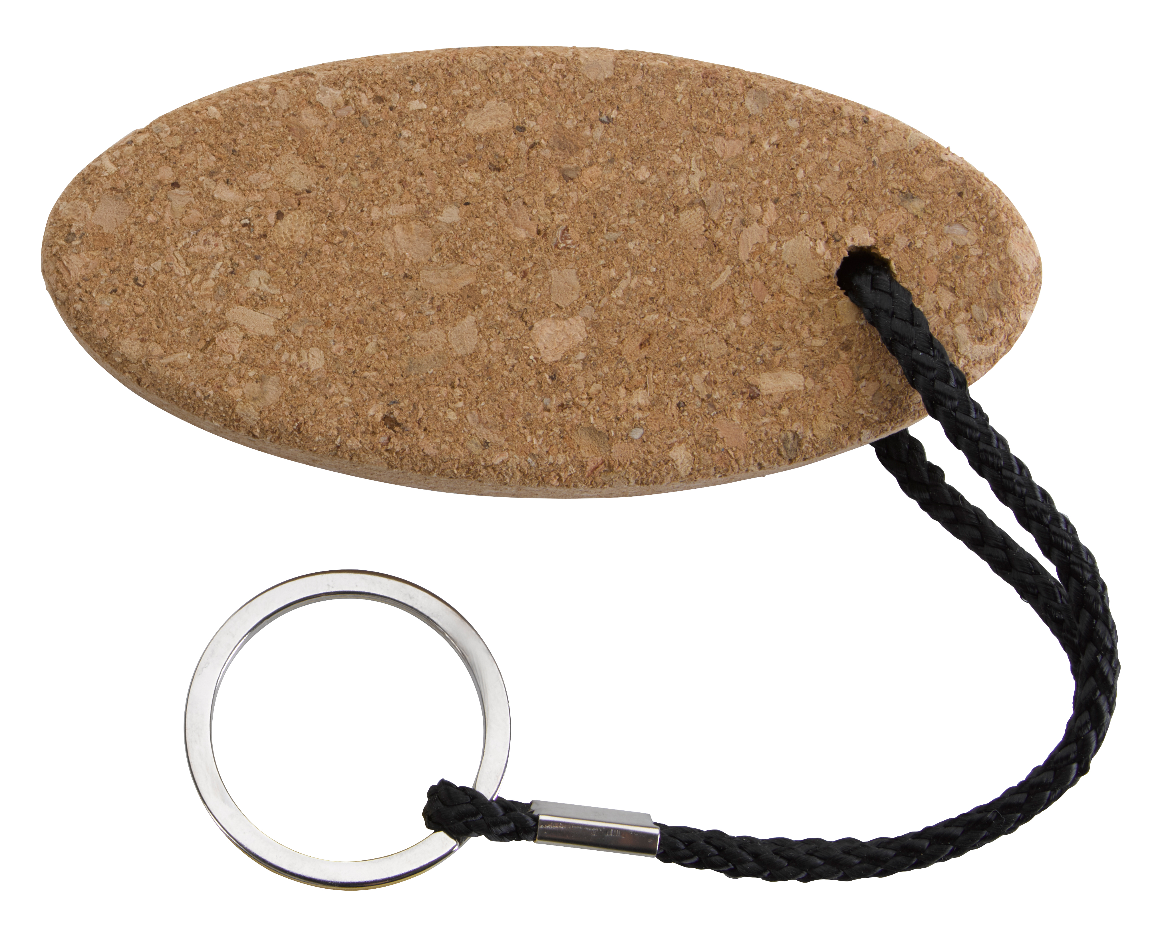 Buoy Oval Cork Keychain 4