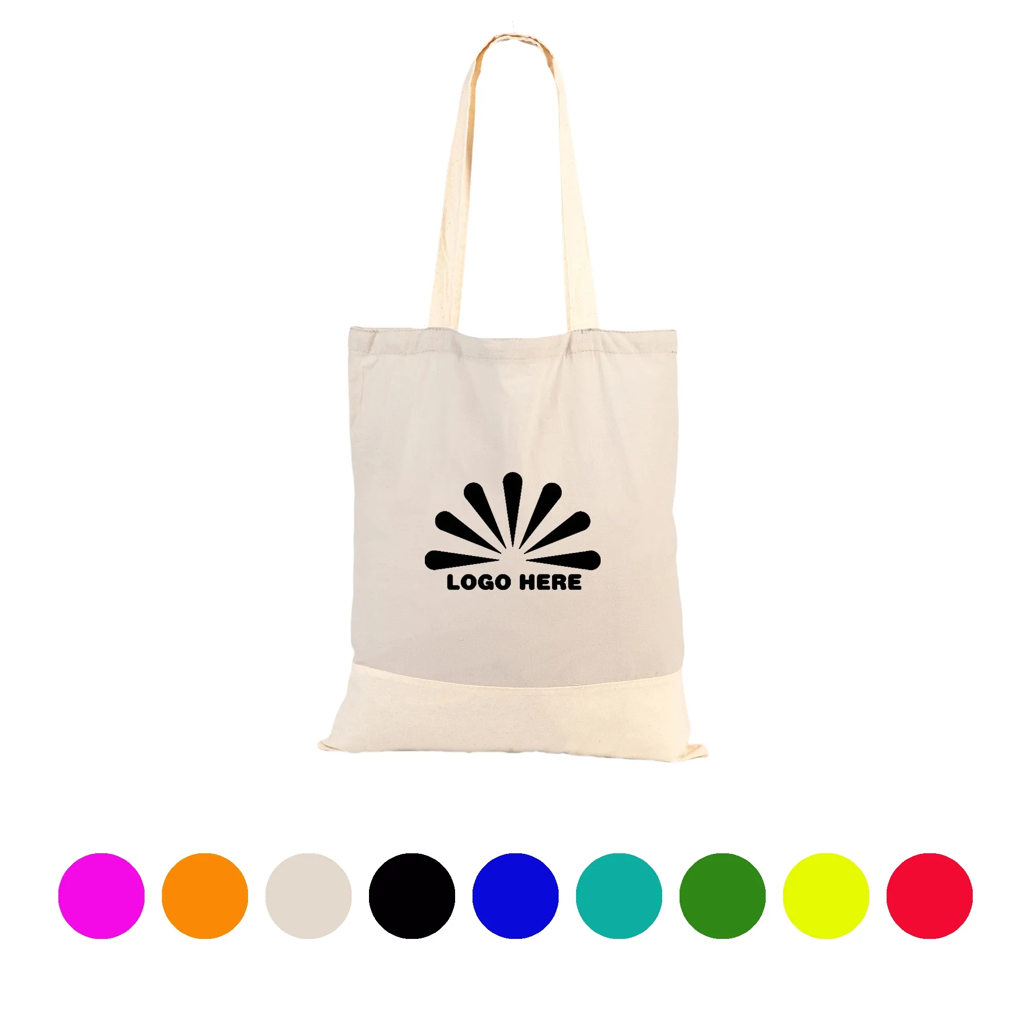 Simple Eco-Friendly Canvas Bag With Customizable Logo 2