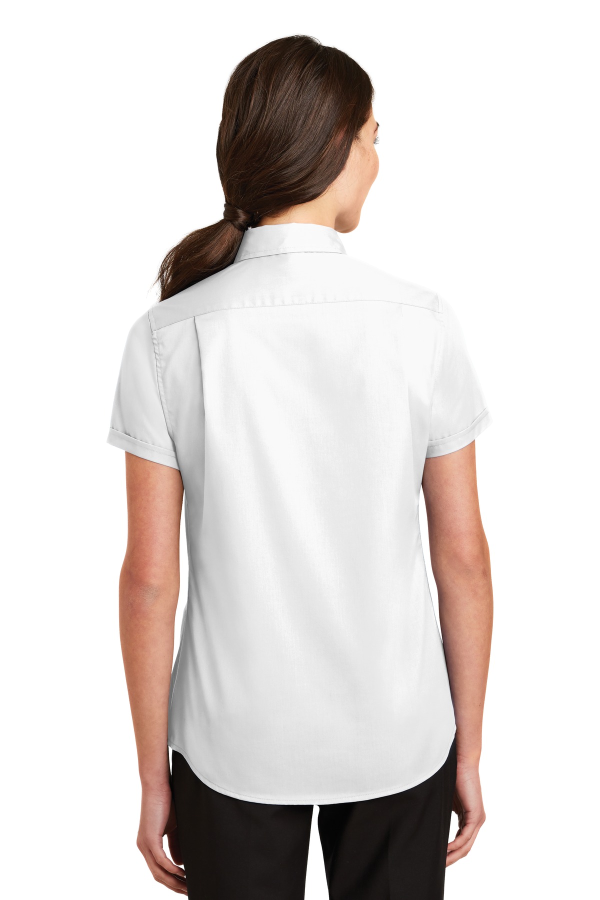 Port Authority Women's Short Sleeve SuperPro Twill Shirt. L664 47