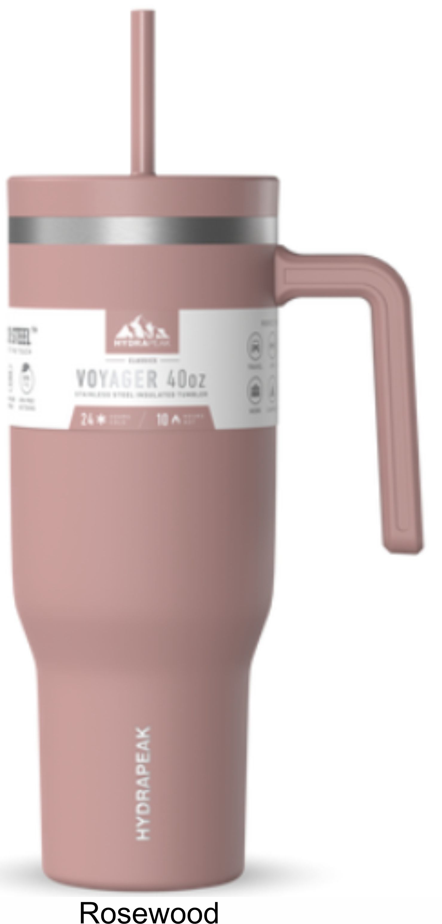 40 oz Hydrapeak Voyager Tumbler LIFETIME WARRANTY! 8