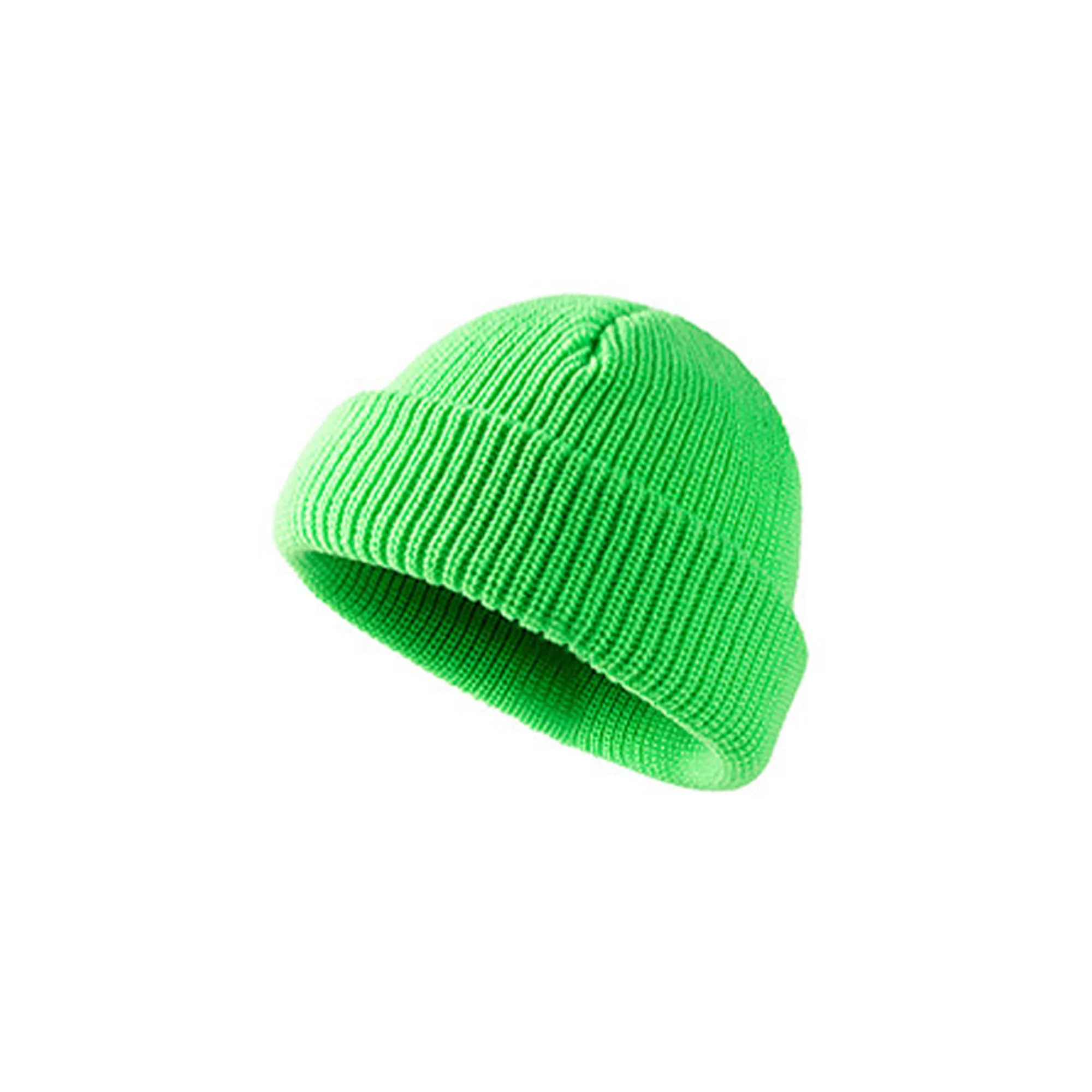 Ribbed Knitted Cuff Beanie MOQ20pcs 6