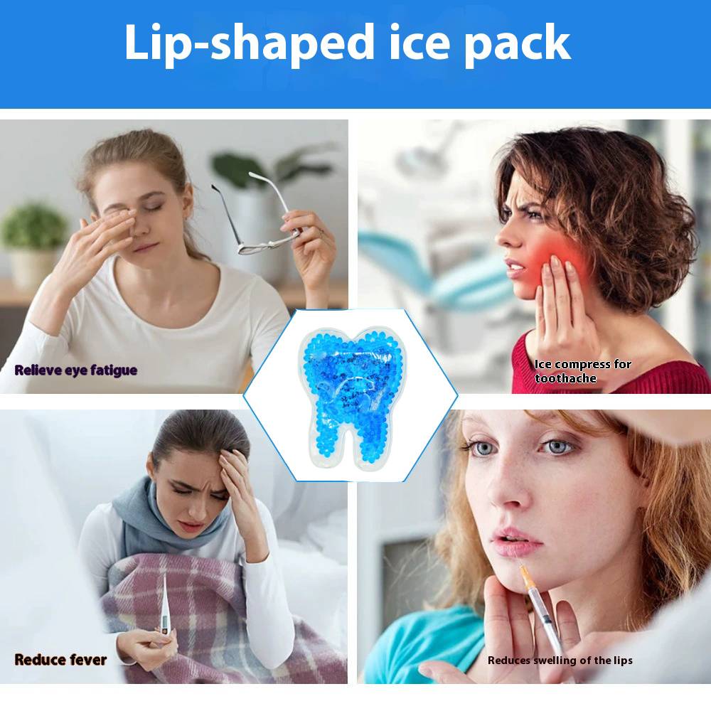 Custom Tooth-Type Dual-Purpose Bag for Cold and Hot Compress 2