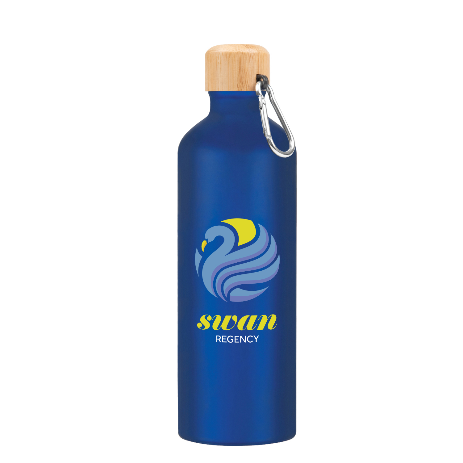 25 Oz. Aluminum Tundra Bike Bottle With Bamboo Lid 6