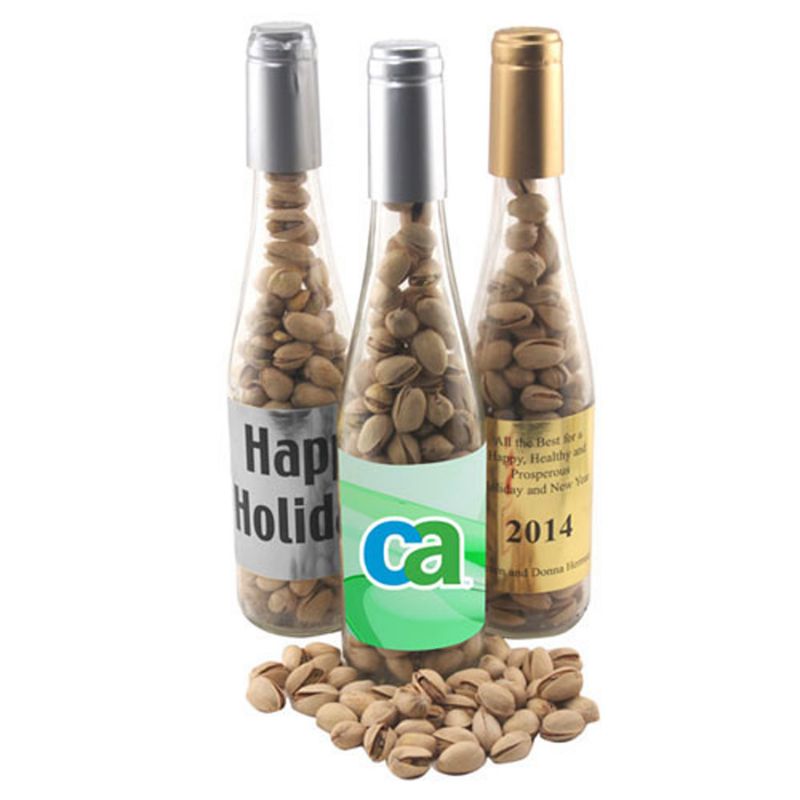 Champagne Bottle with Cashews 1
