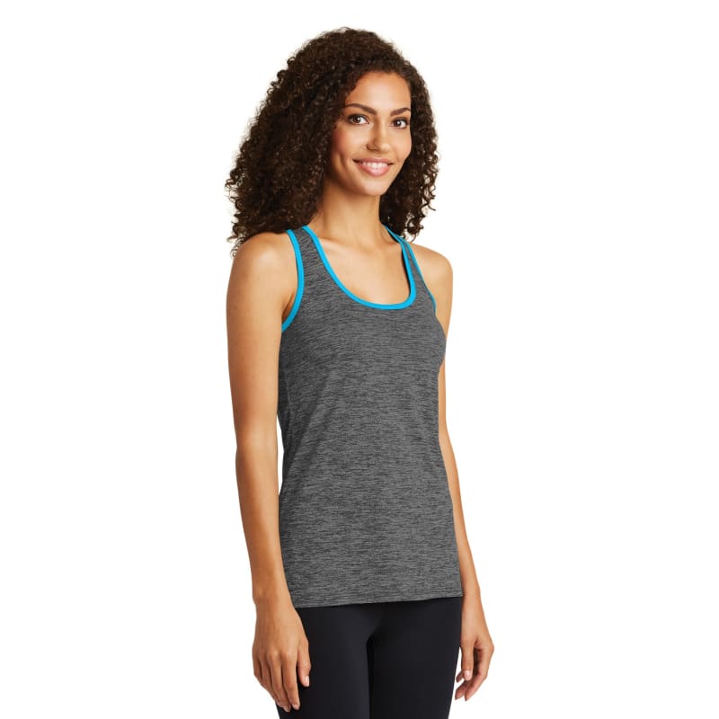 Sport-Tek Women's PosiCharge Electric Heather Racerback Tank. 23