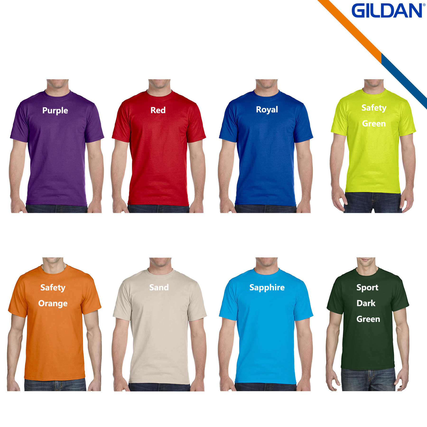 Gildan® 5.6 oz Cotton/Polyester Moisture Wicking T-Shirts 3