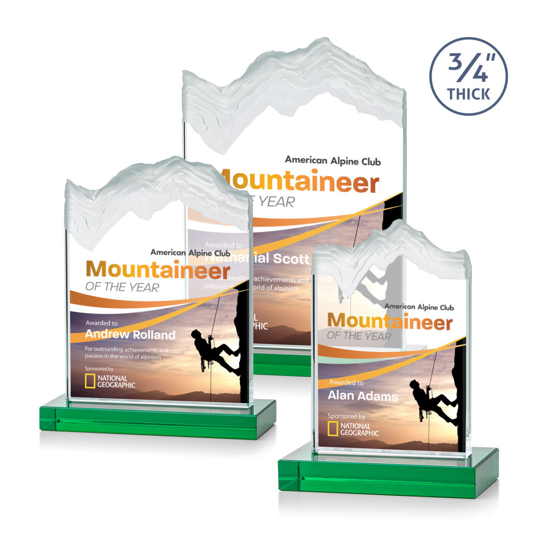 Kilimanjaro VividPrint™ Award - Green 3