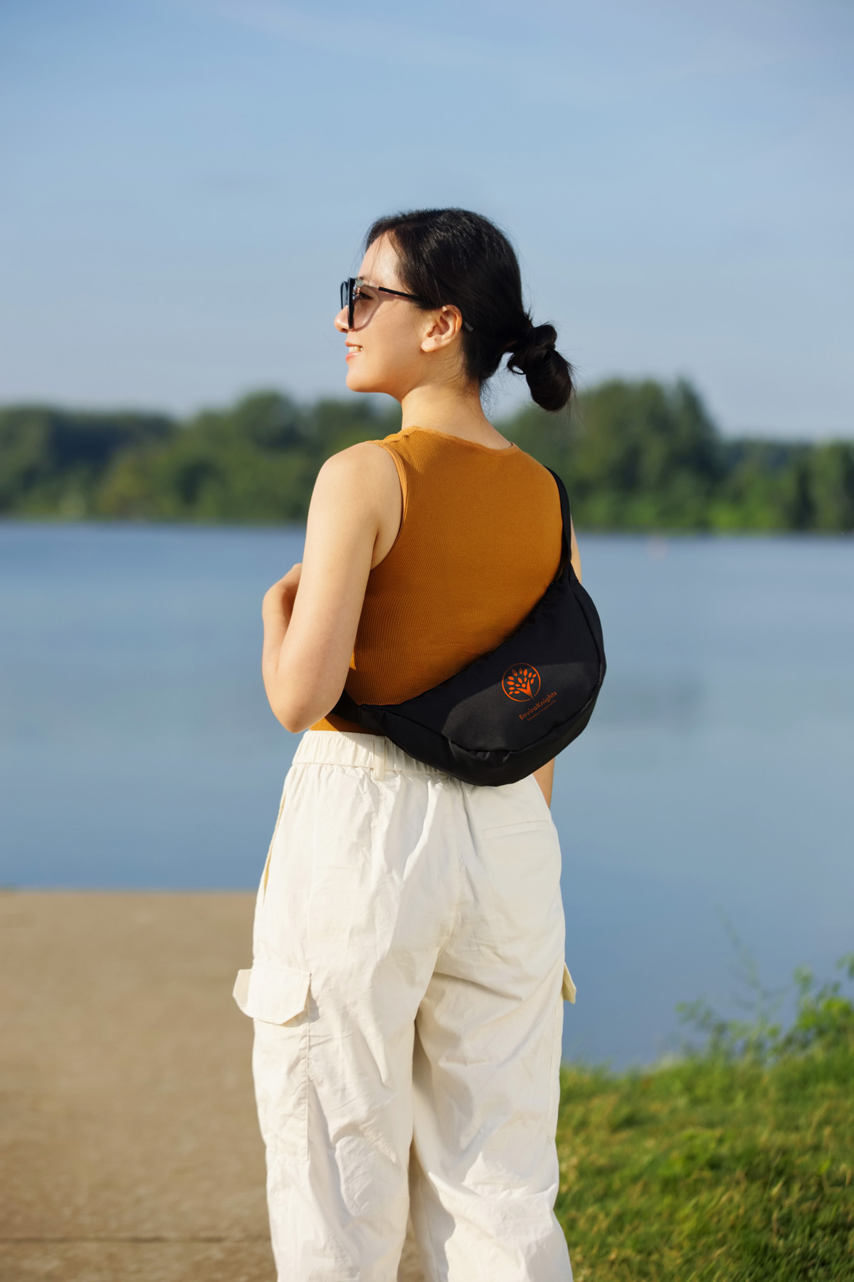 Lune Microfiber Waist Bag 6