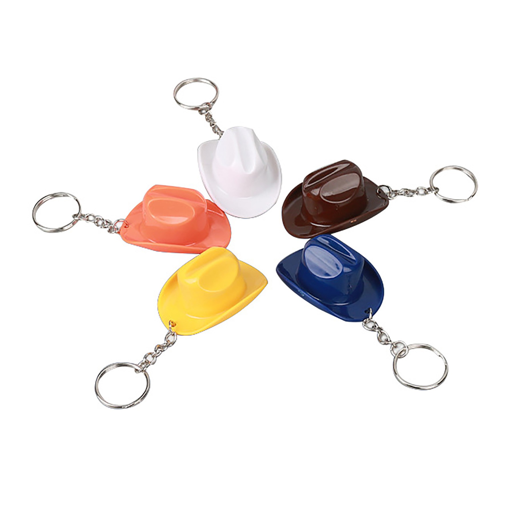 Cowboy Hat Bottle Opener Keychain 2