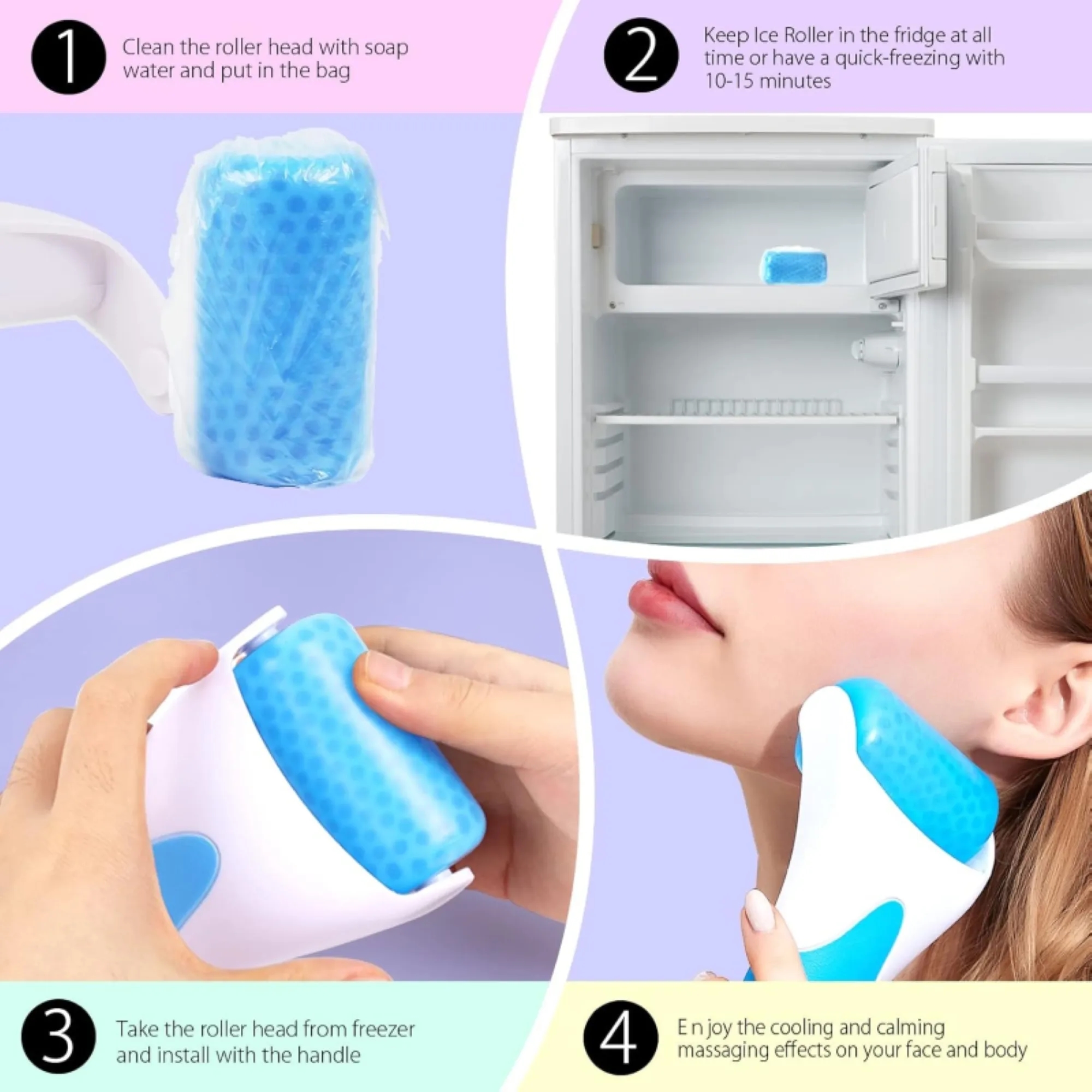 Face Massage Ice-Roller Ice Therapy Device 3