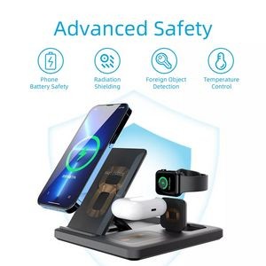 3-in-1 Foldable Wireless Charger Stand 3