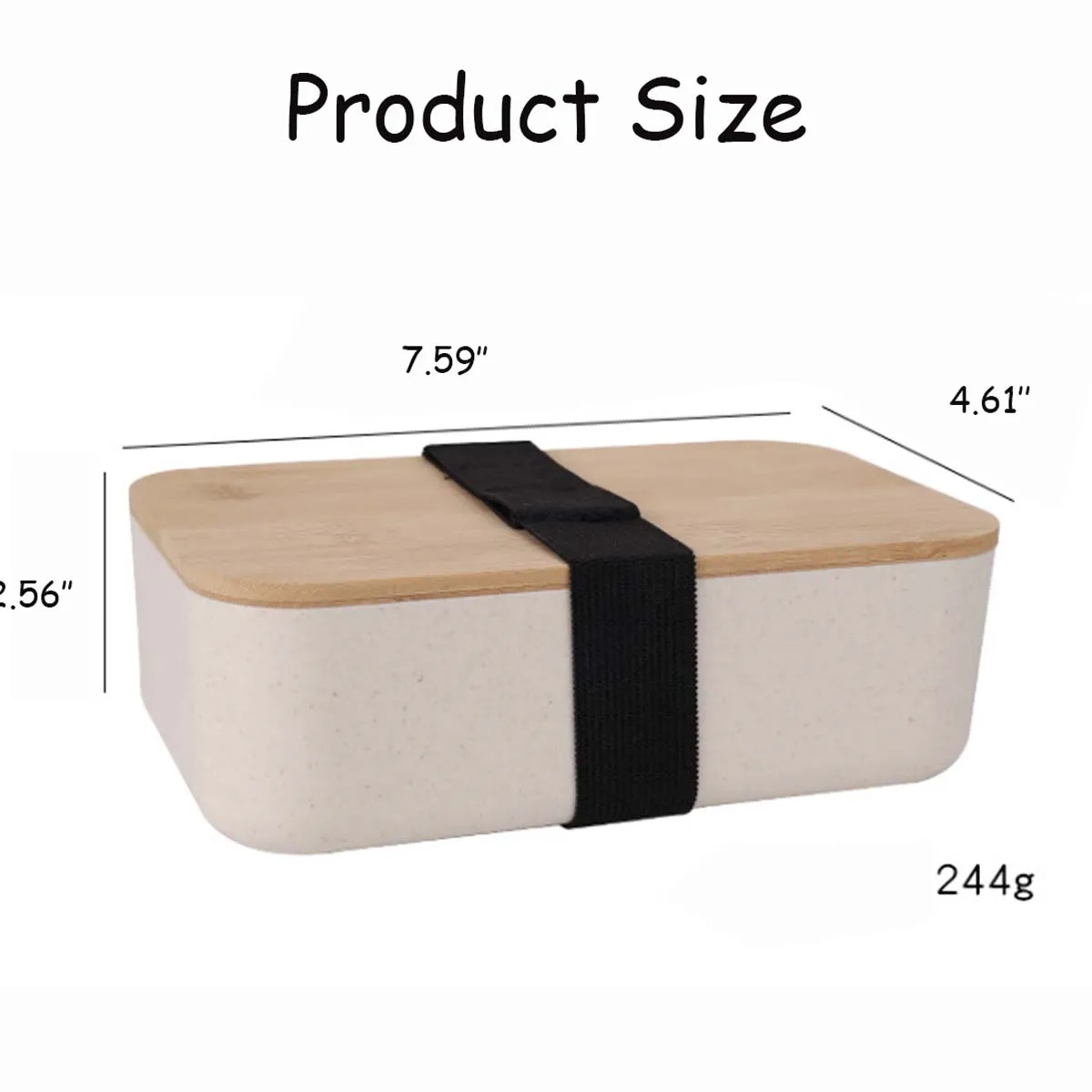 Custom Wood Bento Lunch Box Set (W/ Fork, Spoon Knife) 8