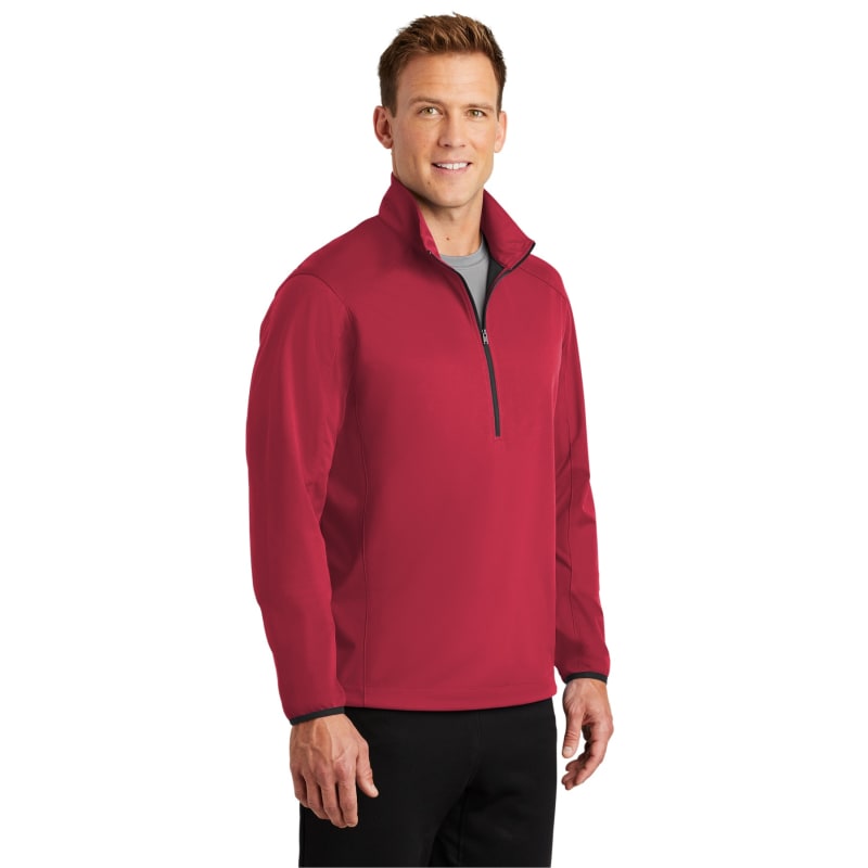 Port Authority Active 1/2-Zip Soft Shell Jacket. 9