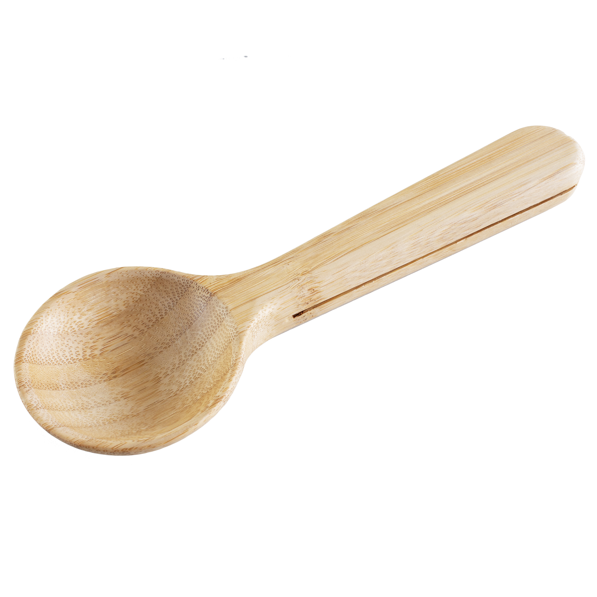 Bamboo Coffee Scoop with Built In Bag Clip 13