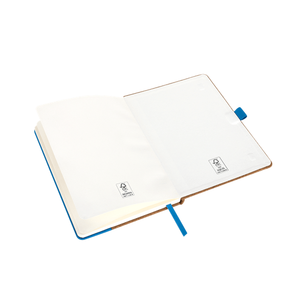 Hickory Cork & Recycled PU Notebook 12