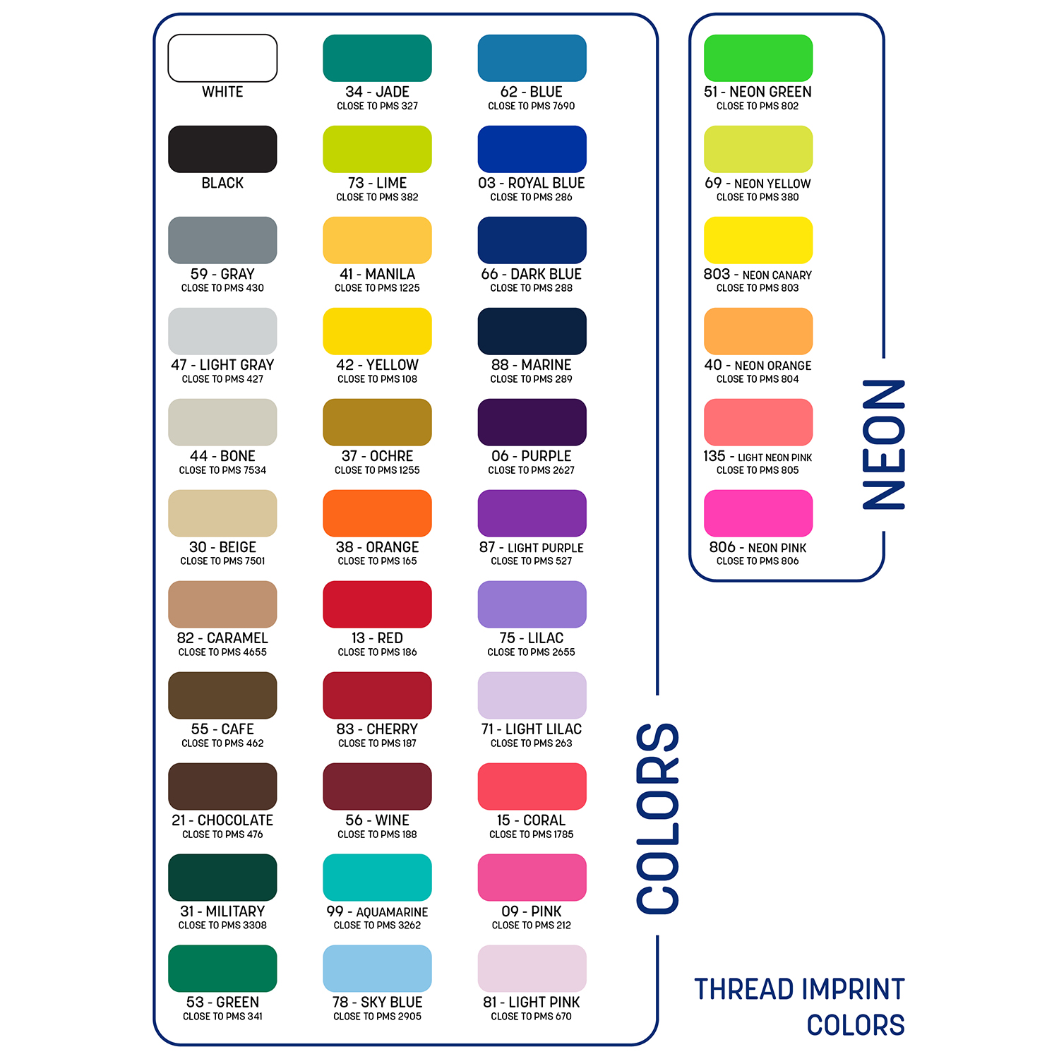 Woven Label (Sew-On) Up to 7 Sq. In 3