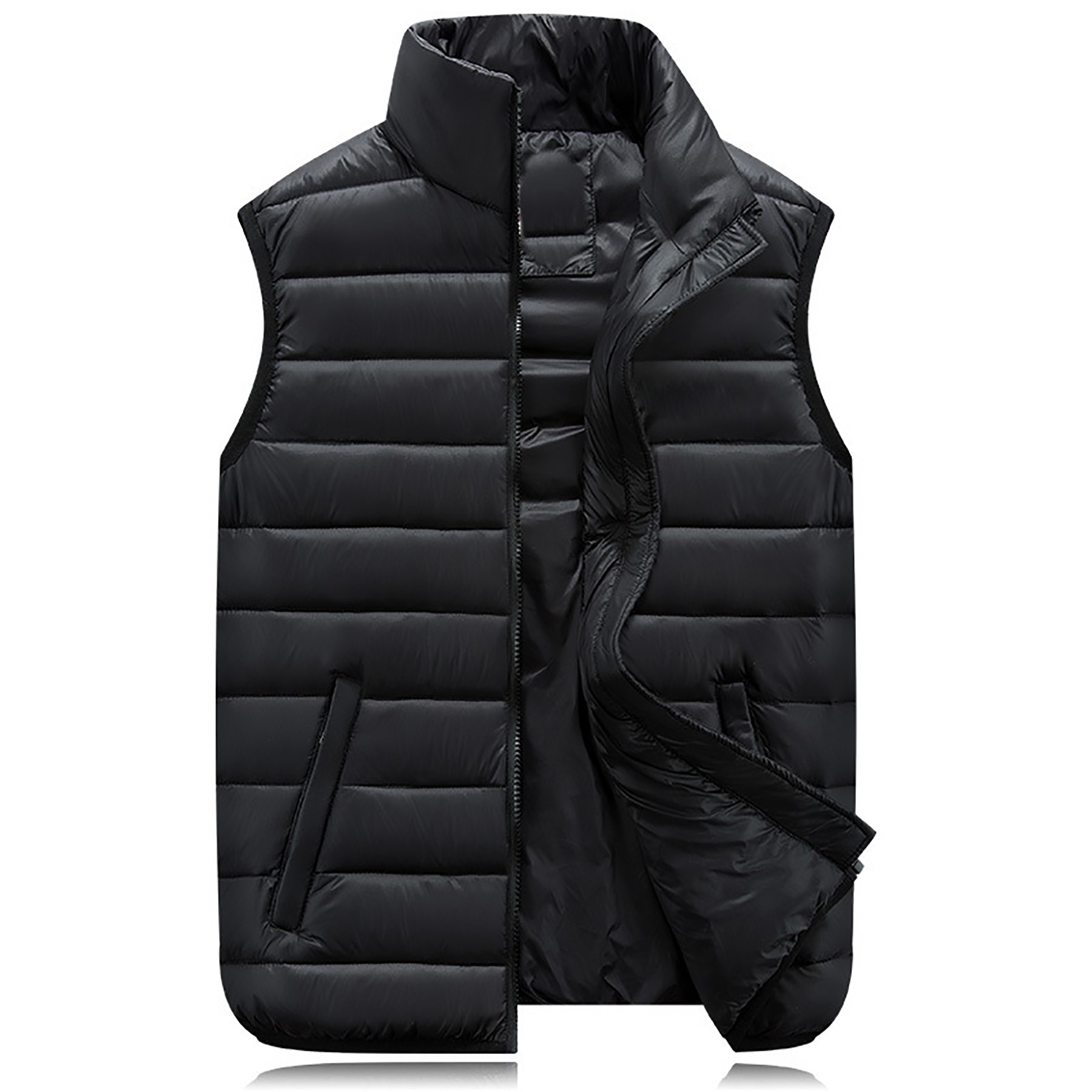 Mens Winter Cotton Down Vest 4