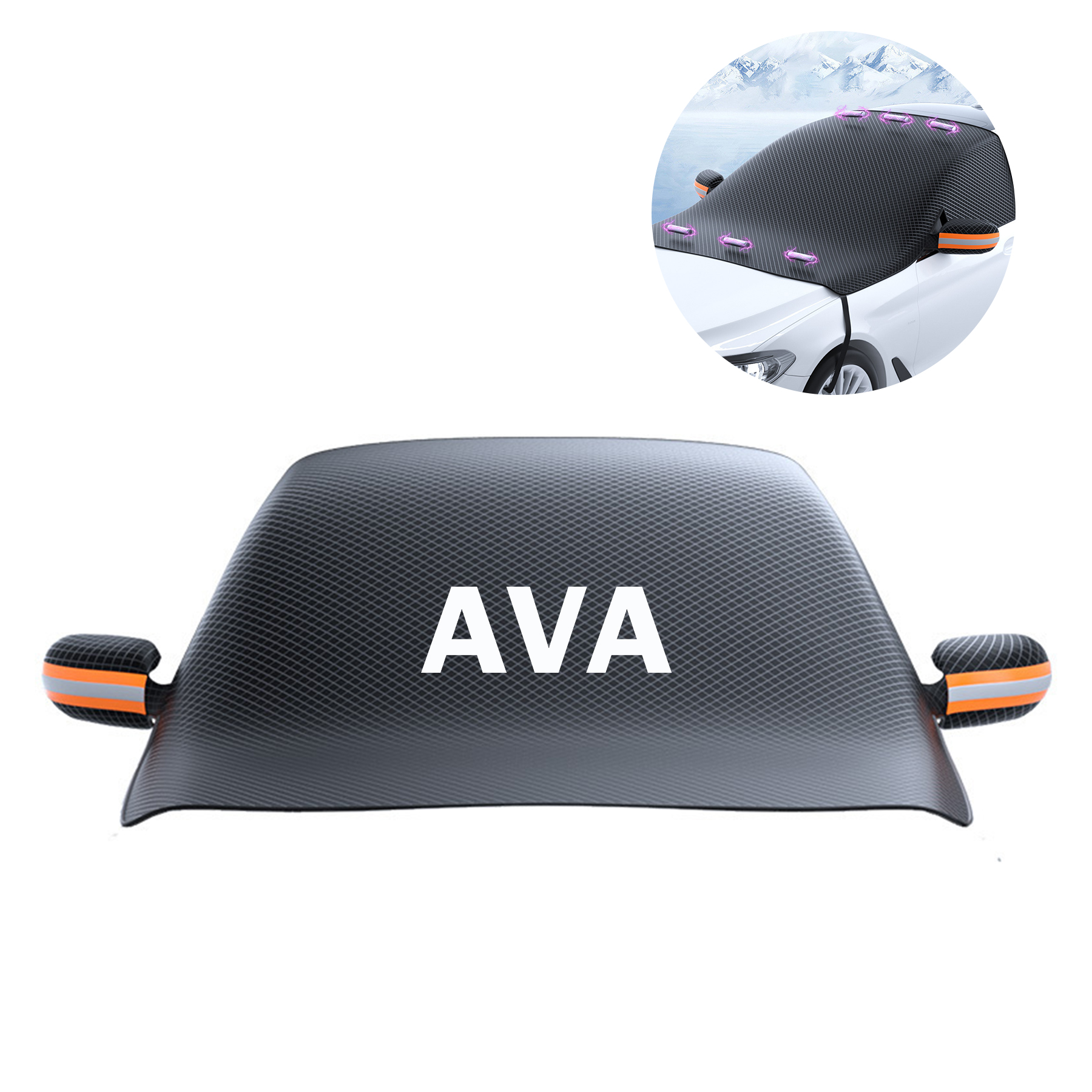 Magnetic Car Windshield Snow Cover 7