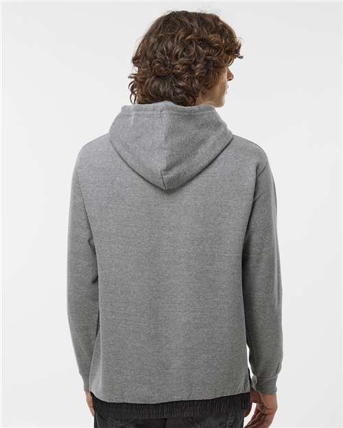 Unisex Mixed Media Hooded Sweatshirt - 23112 17