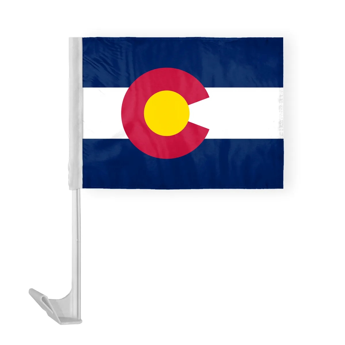12" x 16" USA State Car Flags 27