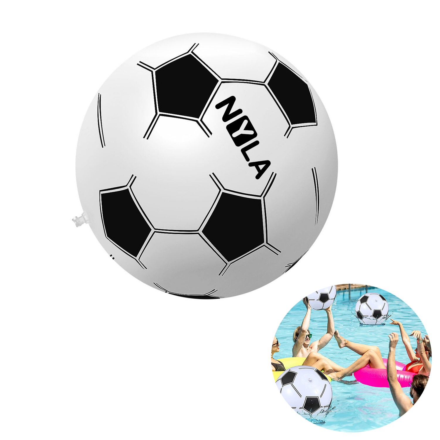 16" Inflatable Soccer Ball 7