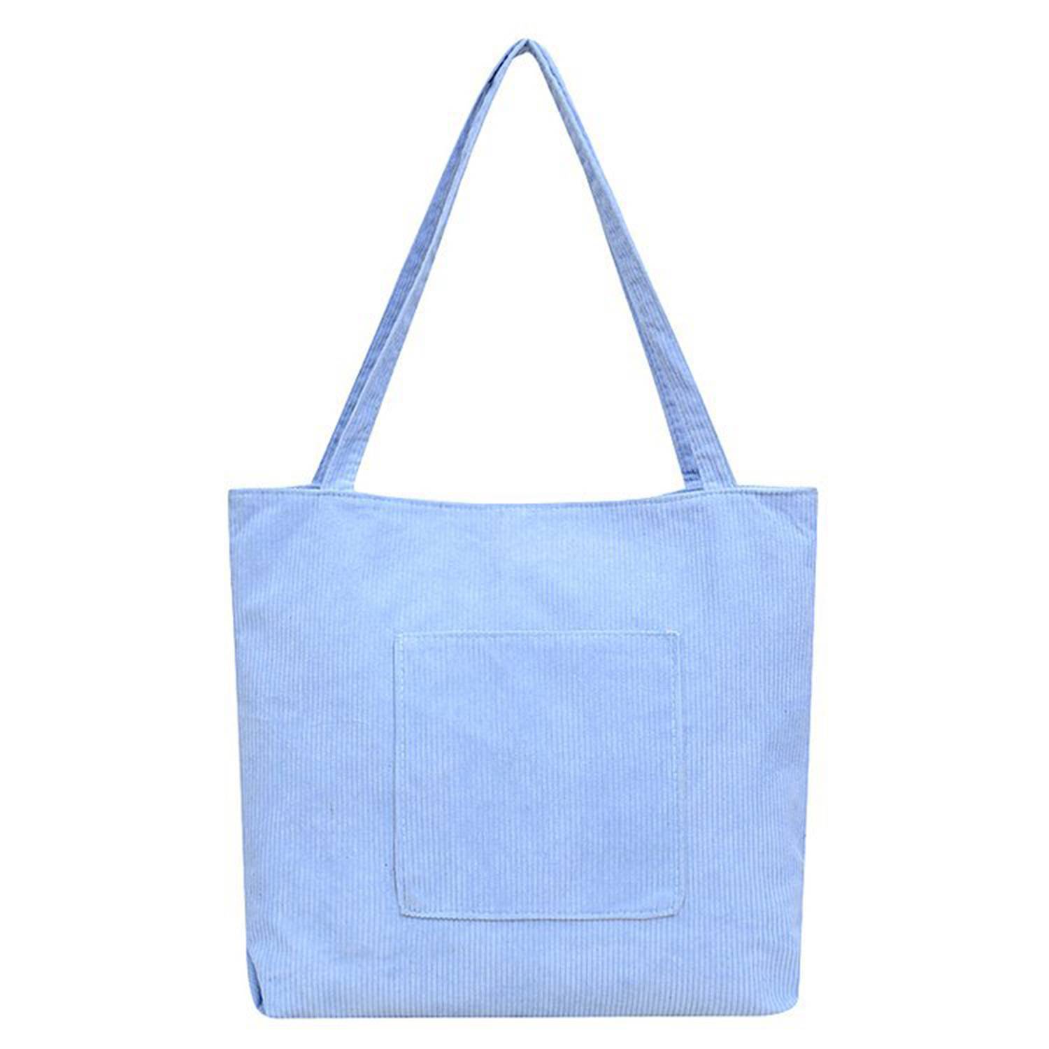 Customized Corduroy Tote Bag, custom tote bag with logo imprint 5