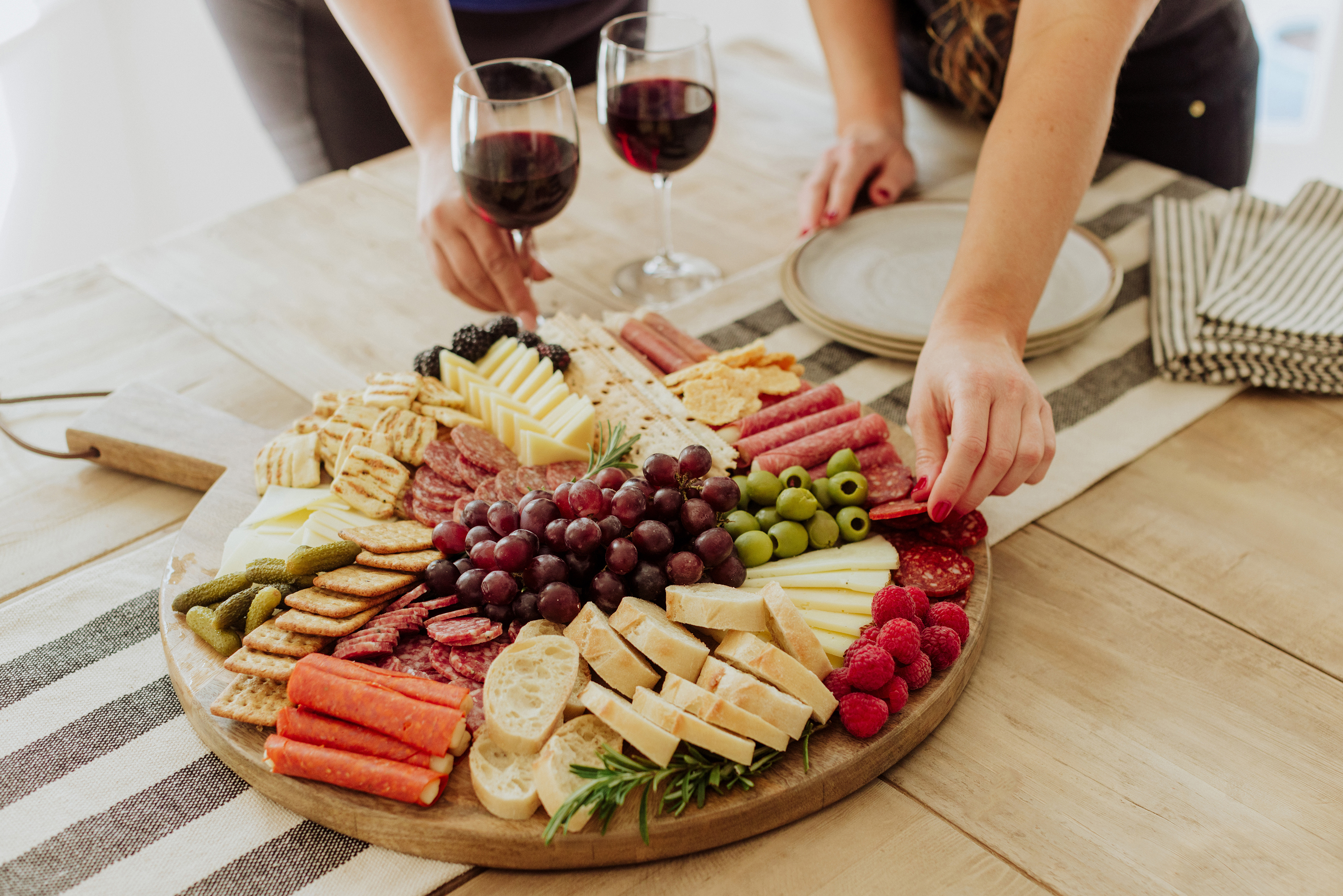 Ravi Round Charcuterie Board 2