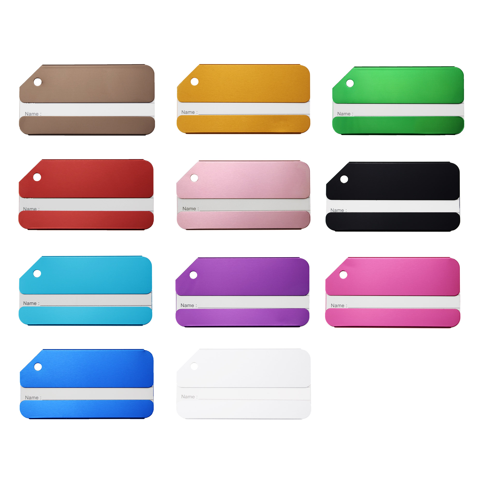 MOQ 50 pcs Custom Luggage Tags 3