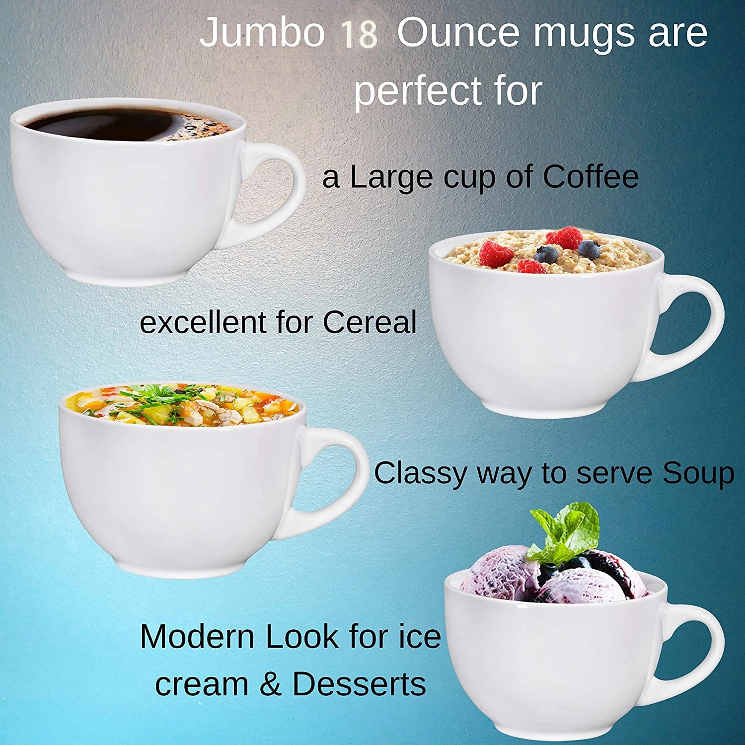 18 oz. Ceramic Mugs 3