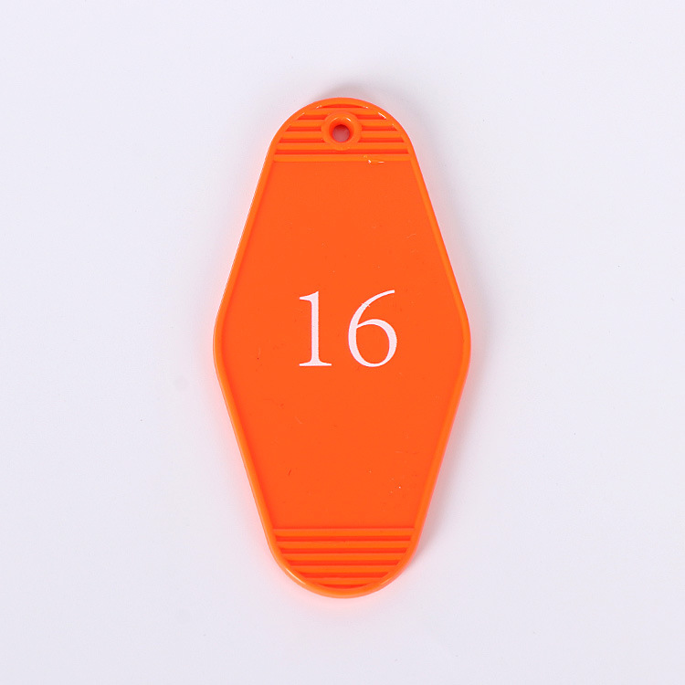 Motel Key Tag W/ Keyring 33
