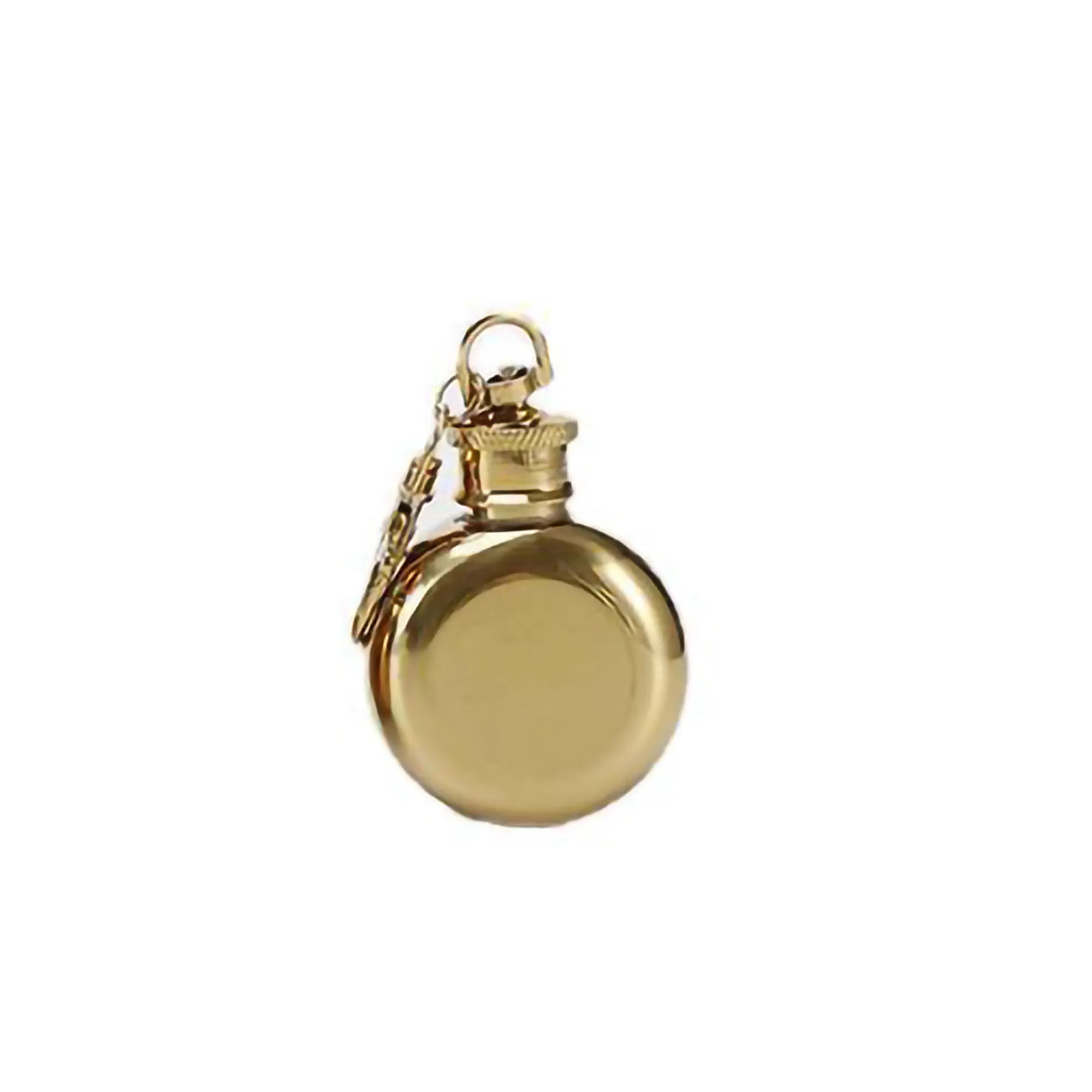 1Oz Round Keychain Portable Booze Shot Flask MOQ30 6