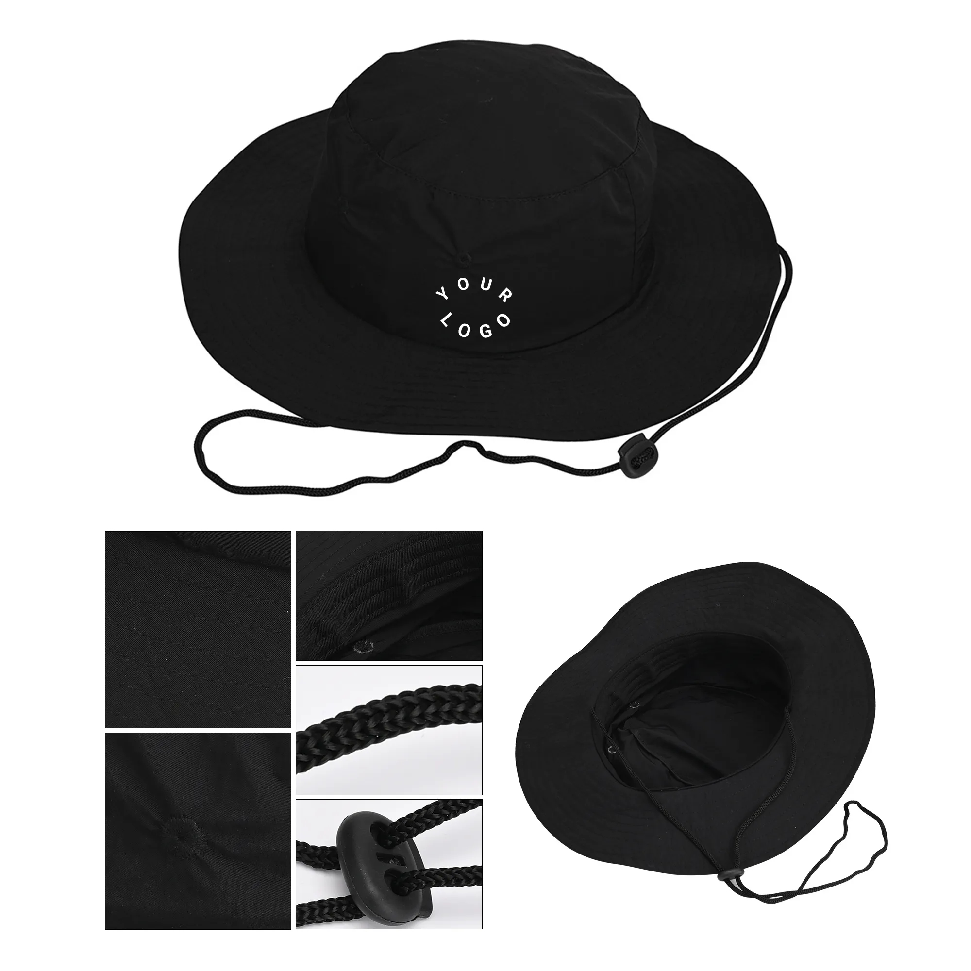 Outdoor Quick Dry Bucket Hat with Enlarged Structure 1