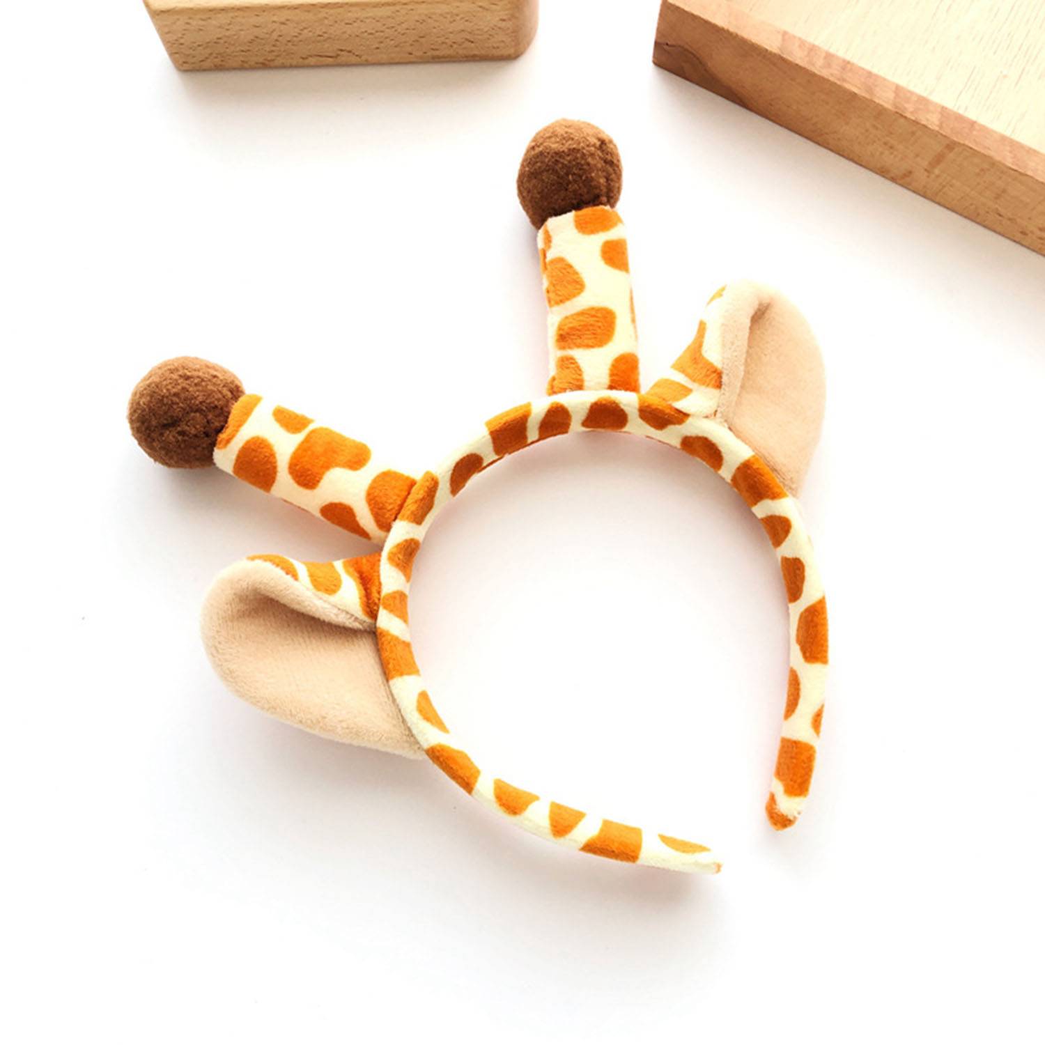 Cute Giraffe costume headband funny animal headwear 5